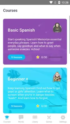 EWA Learn English & Spanish Language android App screenshot 2